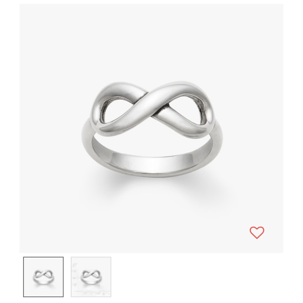 Brand new James Avery Infinity Ring